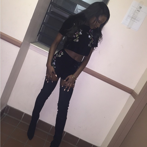 H&M x Balmain Thigh High Boots - Picture 7 of 9